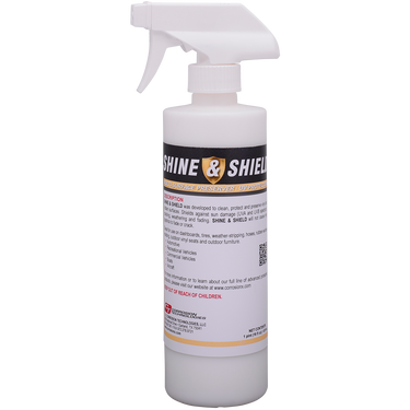 Shine & Shield vinyl and rubber protectant